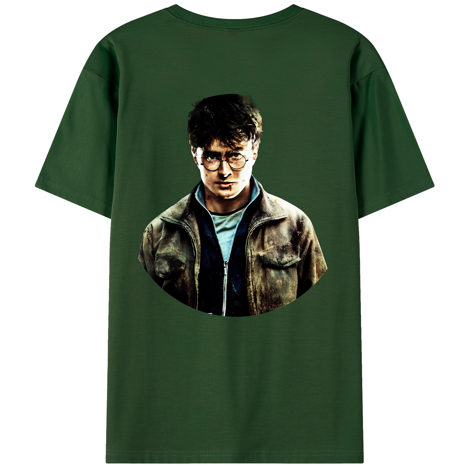 （画像用） Harry Potter ハリー・ポッターシリーズ 綿100％半袖Tシャツ（背面プリント）